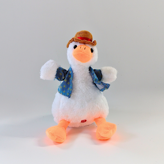 ๐ฆ Dodopara Dancing Duck Plush Toy โ Singing, Recording, Talking & LED Light-Up Companion