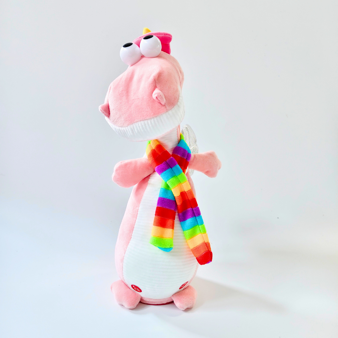 Singing And Dancing Twist Electric Plush Toys,Cartoon Dinosaur Toys, Recording To Learn To Speak