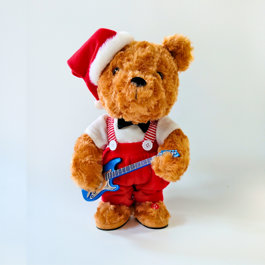 Singing And Dancing Teddy Bear Animated Plush Toy Christmas Musical