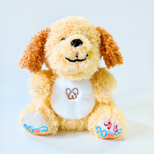๐ถ Dodopara Soothing Breathing Dog Plush Toy โ Gentle Chest Movement, Soft Music & Light-Up Sleep Companion